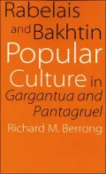 Rabelais and Bakhtin: Popular Culture in Gargantua and Pantagruel