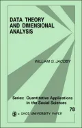 Data Theory and Dimensional Analysis, Vol. 78