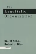 The Legalistic organization