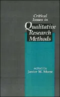 Critical Issues In Qualitative Research