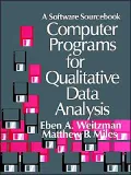 Computer Programs for Qualitative Data Analysis: A Software Sourcebook