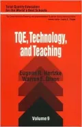 TQE, Technology, and Teaching, Vol. 9