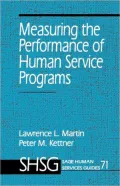 Measuring the Performance of Human Service Programs