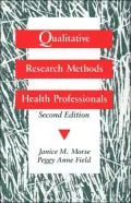 Qualitative Research Methods for Health Professionals