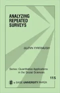Analyzing Repeated Surveys, Vol. 115