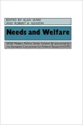Needs and Welfare Provision