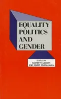 Equality Politics and Gender, Vol. 29