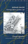 Homo Sacer: Sovereign Power and Bare Life (Meridian: Crossing Aesthetics Series)