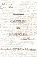 Calculus on Manifolds