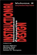 Instructional Design: International Perspectives: Solving Instructional Design Problems, Vol. 2