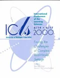 Proceedings of ICLS 2000