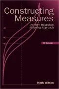 Constructing Measures: An Item Response Modeling Approach with CDROM