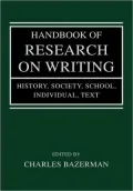 Handbook of Research on Writing