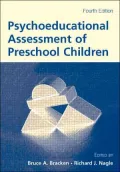 Psychoeducational Assessment of Preschool Children