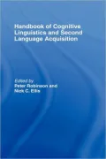 Handbook of Cognitive Linguistics and Second Language Acquisition