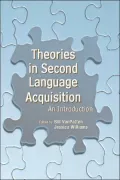 Theories in Second Language Acquisition: An Introduction