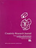 Creativity and Deviance: A Special Issue of Creativity Research Journal