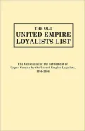 The Old United Empire Loyalists List