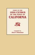 Index to the 1850 Census of the State of California