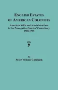 English estates of American colonists