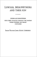 Lewises, Meriwethers And Their Kin