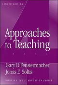 Approaches to Teaching