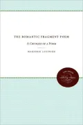 The Romantic Fragment Poem