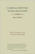 Classical Rhetoric in English Poetry