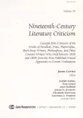 Nineteenth Century Literary Criticism, Vol. 39