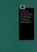 Concise Dictionary of British Literary Biography: Victorian Writers, 1832-1890, Vol. 4
