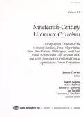 Nineteenth Century Literary Criticism, Vol. 41