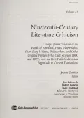 Nineteenth Century Literary Criticism, Vol. 43