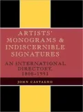 Artists' Monograms and Indiscernible Signatures: An International Directory, 1800-1991