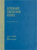 Literary Criticism Index