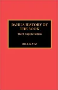 Dahl's History Of The Book