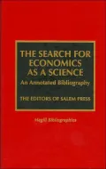 The Search for Economics as a Science