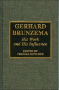 Gerhard Brunzema: His Work and His Influence