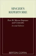 The Singer's Repertoire, Part II, Vol. 2