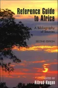 Reference Guide to Africa A Bibliography of Sources