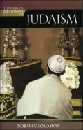 Historical Dictionary of Judaism