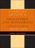 American Artists II: Signatures and Monograms