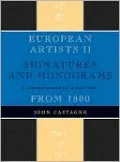 European Artists II: Signatures and Monograms