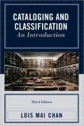 Cataloging and Classification: An Introduction