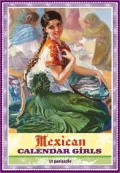 Mexican Calendar Girls 30 Postcards