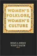 Women's Folklore, Women's Culture, Vol. 8