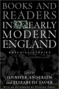 Books and Readers in Early Modern England: Material Studies