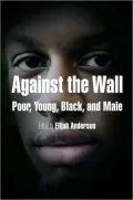 Against the wall