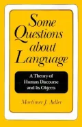 Some Questions About Language
