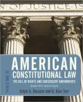 American Constitutional Law 8E, 2-VOL SET: 2-VOLUME SET