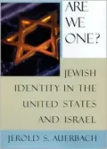 Are We One?: Jewish Identity in the United States and Israel